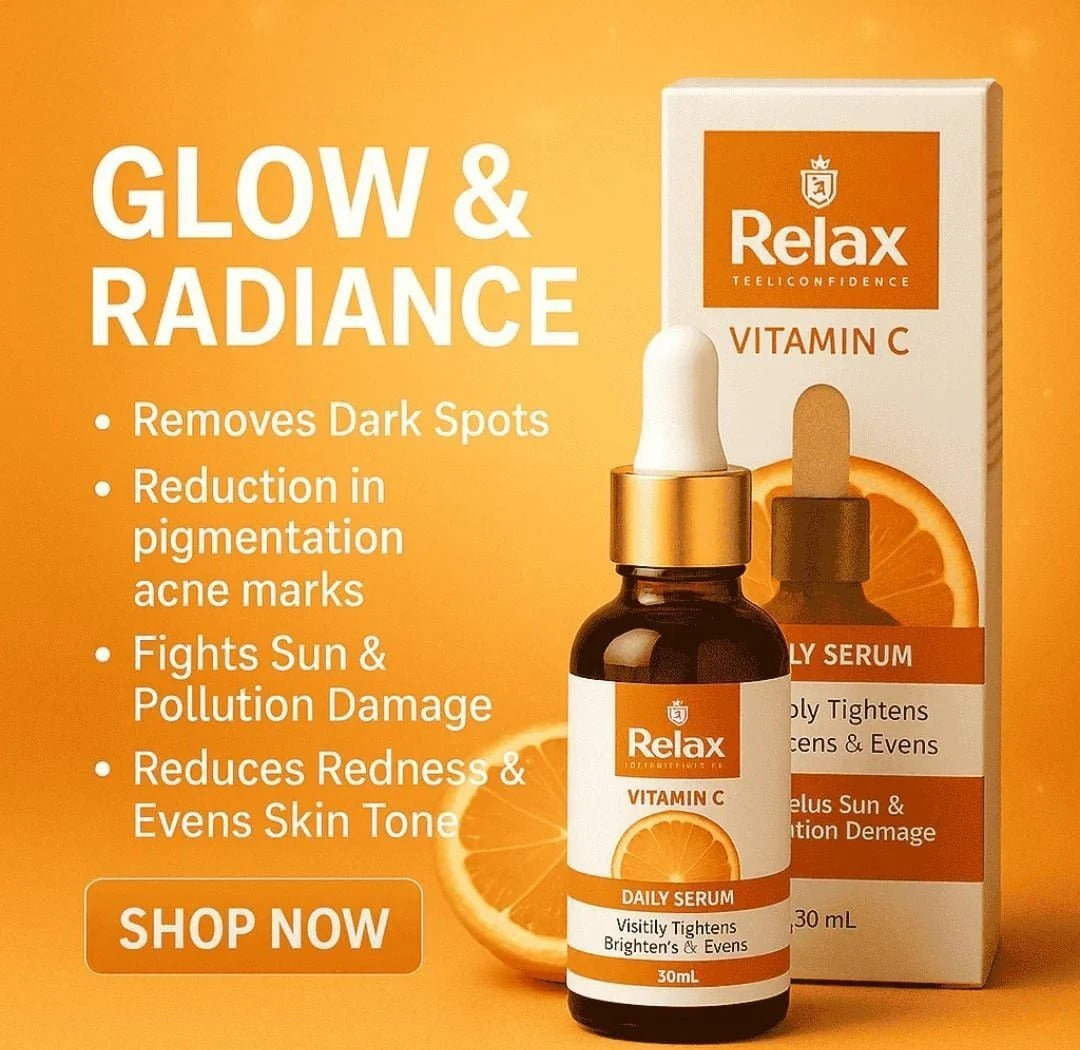 Brightening & Anti-Aging  Glow Serum / چمکدار جلد کا سیرم  || Relax Vitamin C